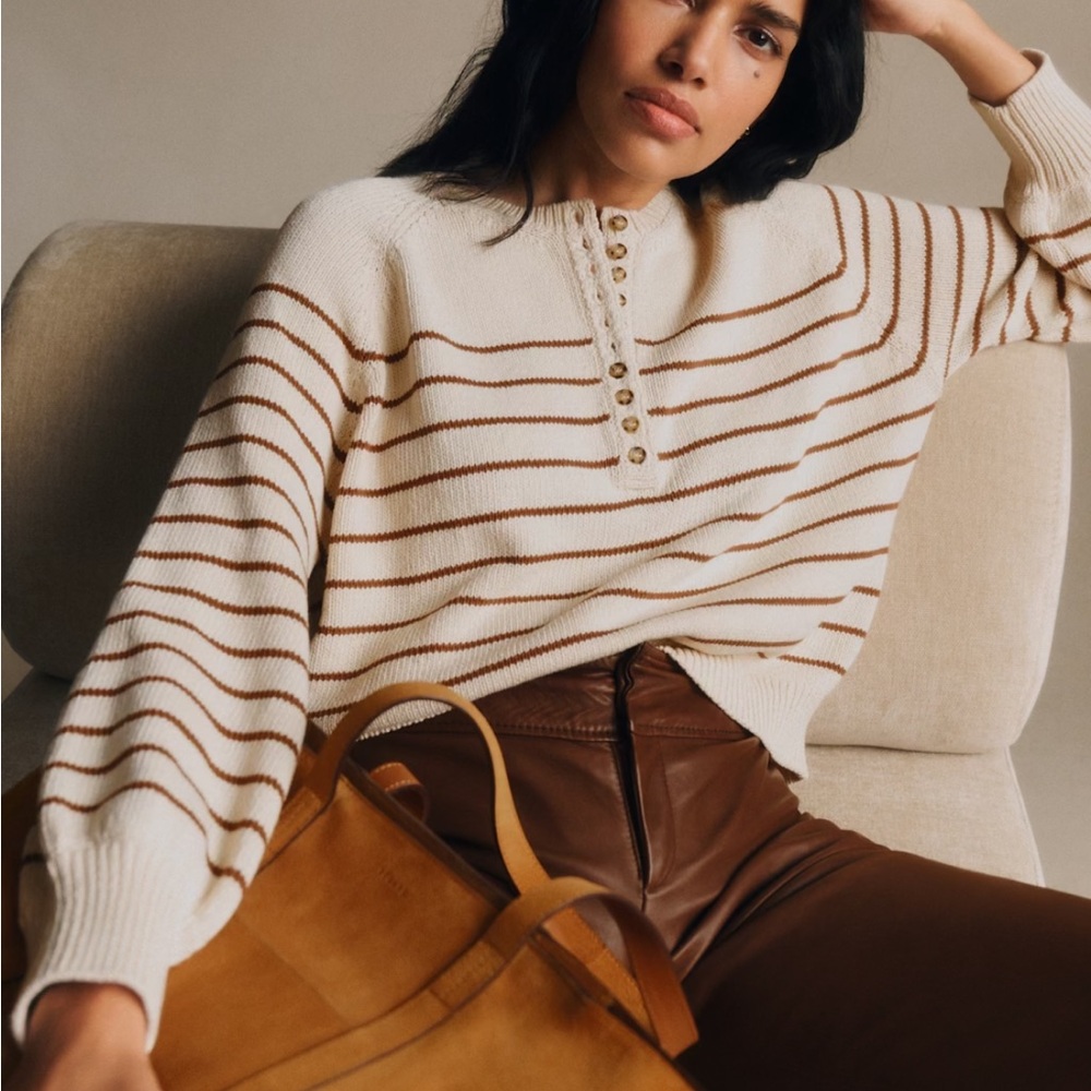 Sezane LEONTINE jumper cotton XS